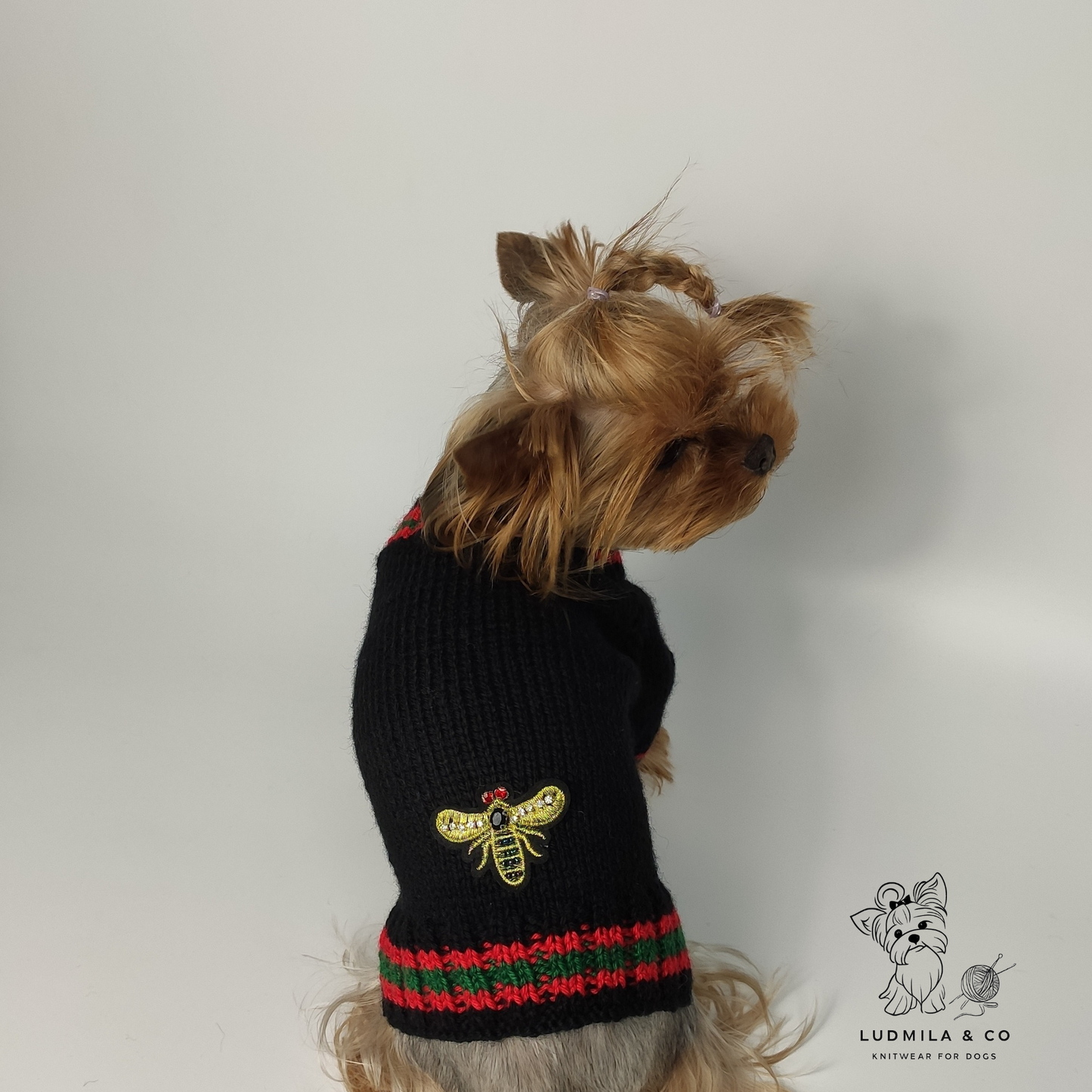 Knitting Pattern for Small Dog Sweater – PDF Download | DIY Pet Clothes | Yorkie & Chihuahua Jumper Pattern